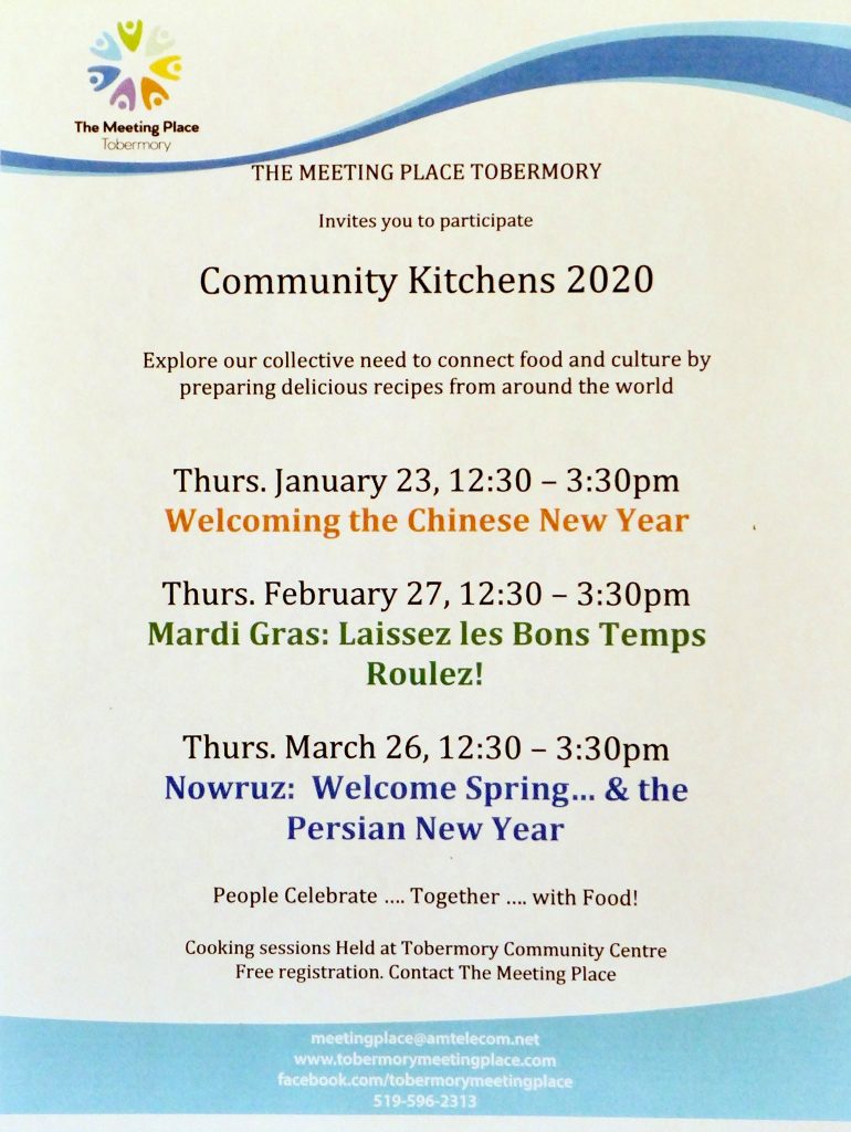 Community Kitchens 2020